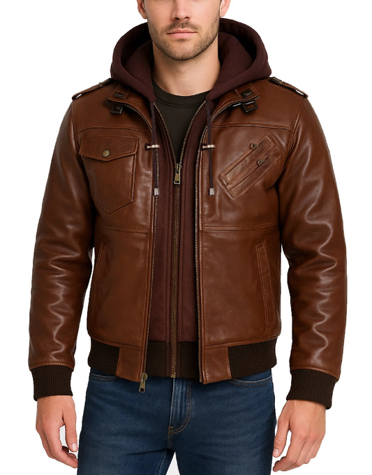 Mens-Cognac-Leather-Bomber-Jacket-With-Removable-Hood-MBMBR-0004-brown.webp