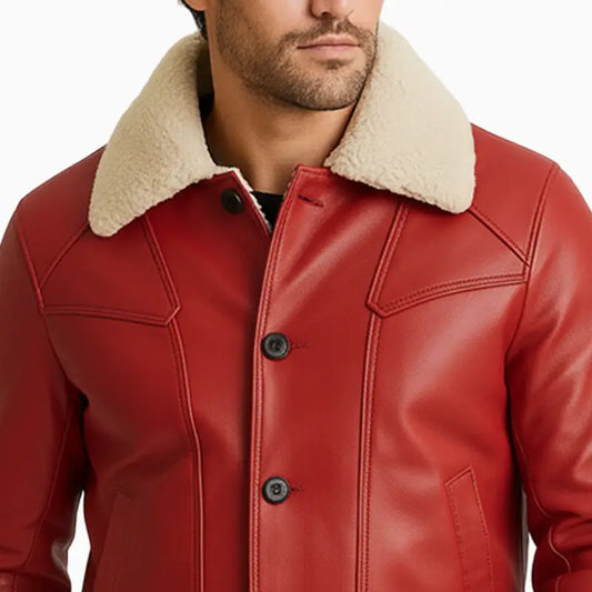 Men_sRedShearlingCollarLeatherJacket