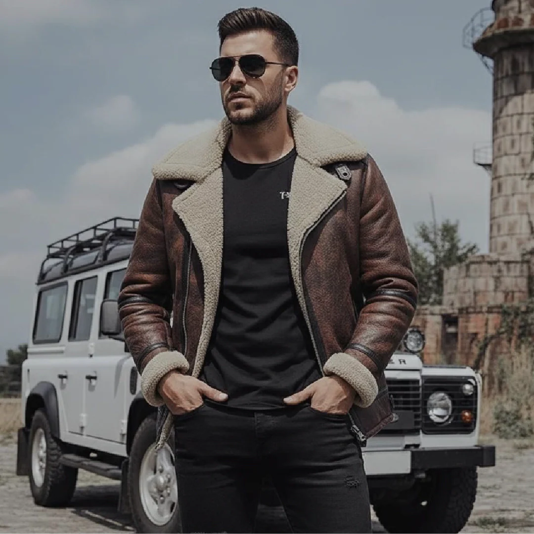 Mens Shearling Jackets