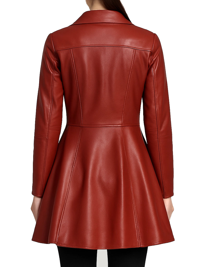 Womens-Red-Peplum-Leather-Jacket-WCOAT-0007-back.webp