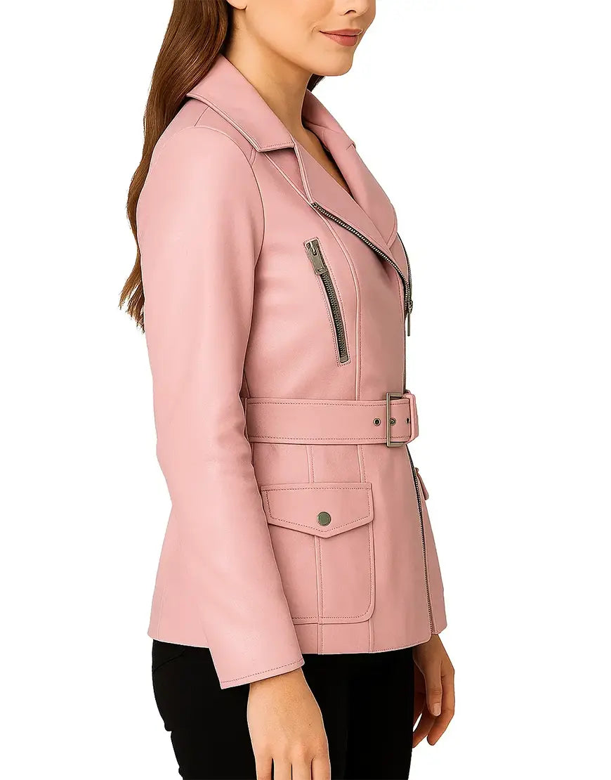 Classic-Light-Pink-Leather-Coat-For-Women-side-view-UEJ-WCOAT-0004-PNK.webp
