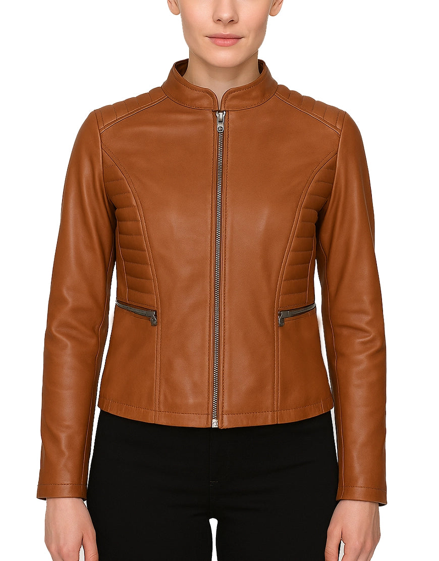 Womens-Tan-Lambskin-Leather-Jacket-WLTHR-0015-front.webp