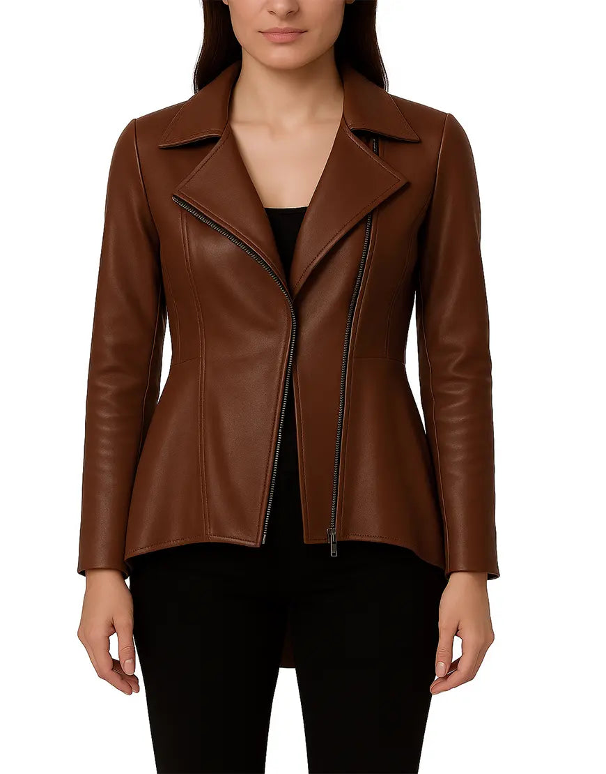 Peplum-Style-Brown-Leather-Coat-For-Women-front-1-UEJ-WCOAT-0003-BRN.webp
