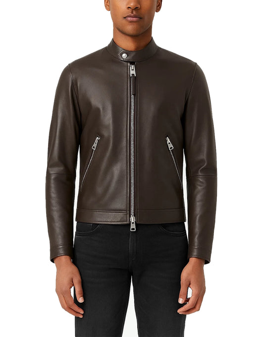 Harold-Classic-Dark-Brown-Leather-Racer-Jacket-E28093-Unisex-UBIKR-0001-men-front.webp