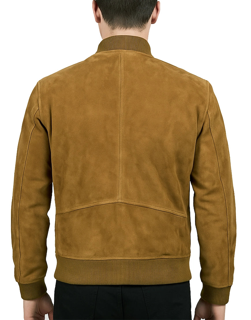 Mens-Light-Brown-Suede-Bomber-Jacket-MSUED-0003-back.webp