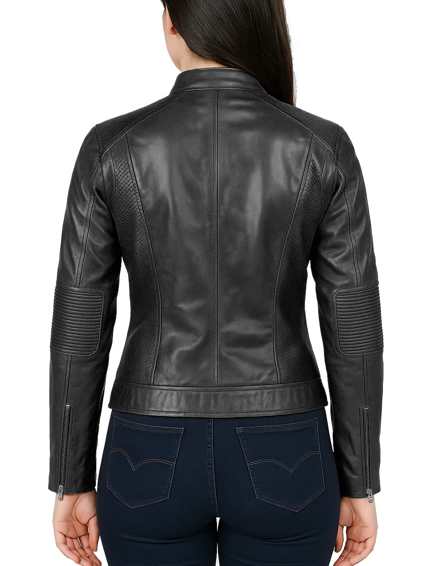 Womens-Tan-Cafe-Racer-Leather-Jacket-UEJ-WCAFR-0003-back-black.webp