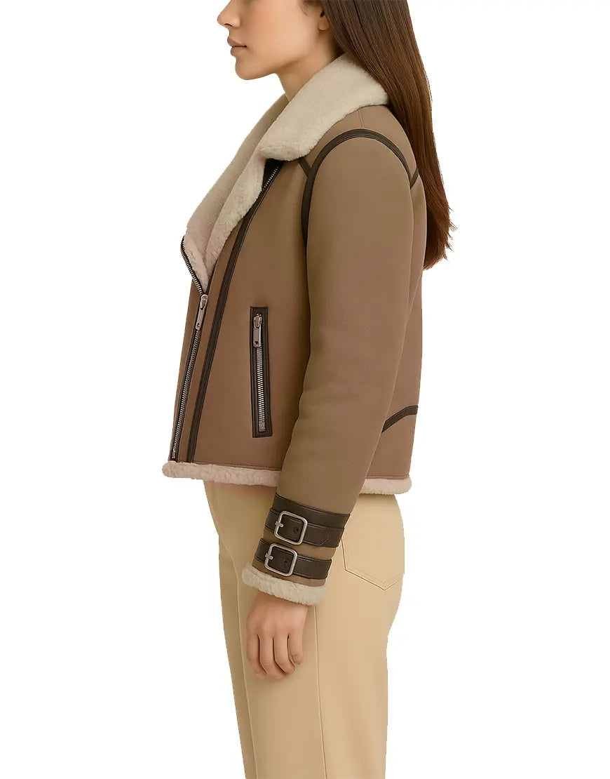 Womens-Suede-Leather-Brown-Shearling-Jacket-side-view-UEJ-WSHRL-0002-BRN-1.webp