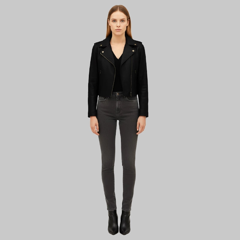 AsymmetricalMotoJacketWomen