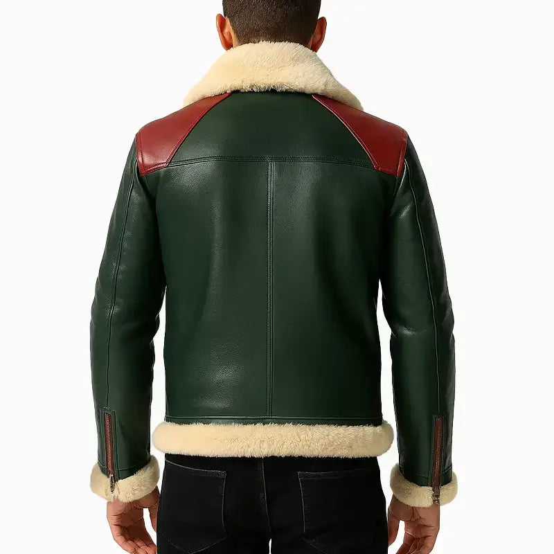 Men_sAviatorShearlingJacketwithRedLeatherPattern