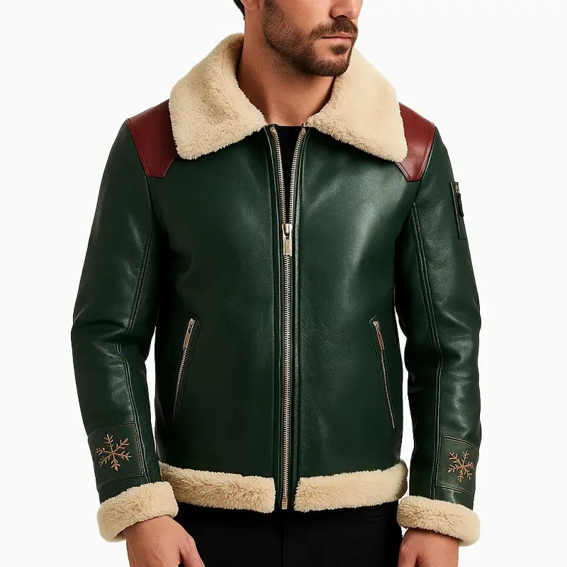 Men_sAviatorShearlingStyleJacketwithRedPattern