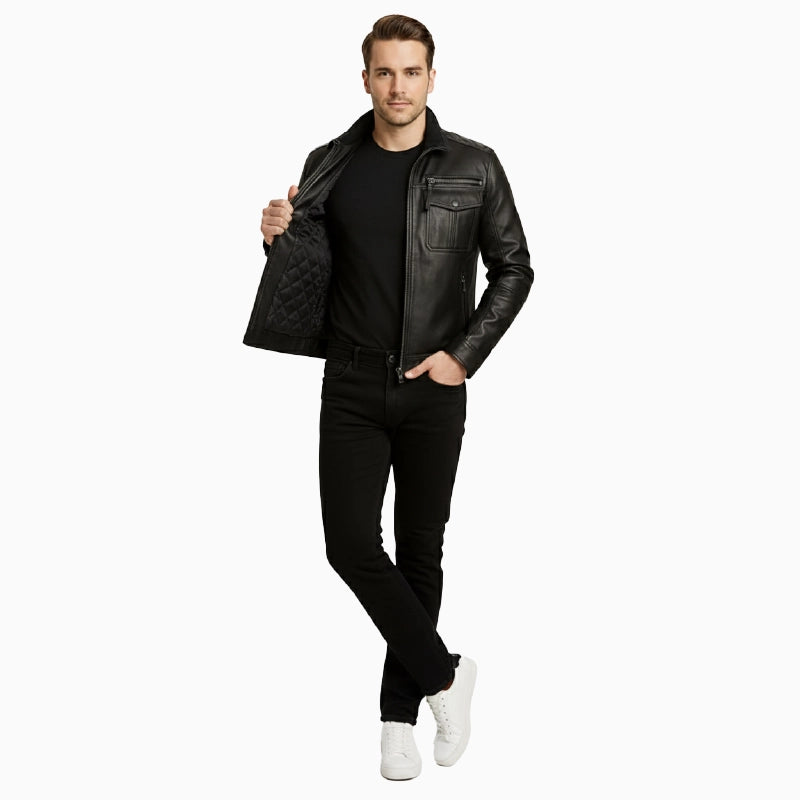 Men_sRealLeatherQuiltedRacingJacket