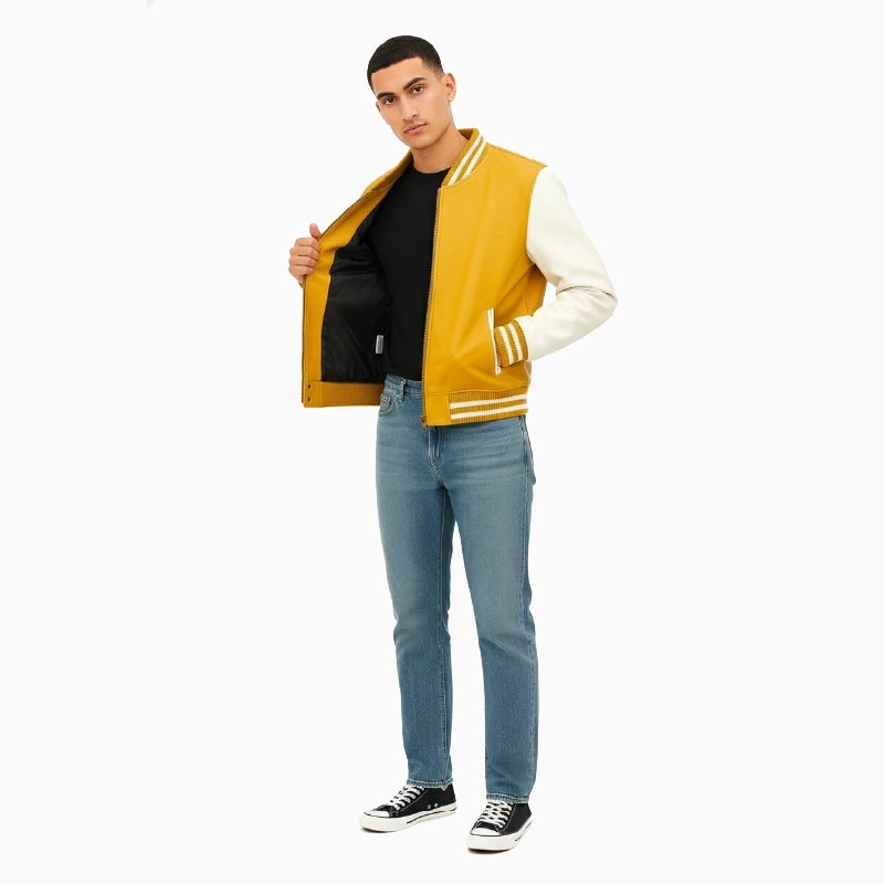 Men_sYellow_WhiteVarsityJacket