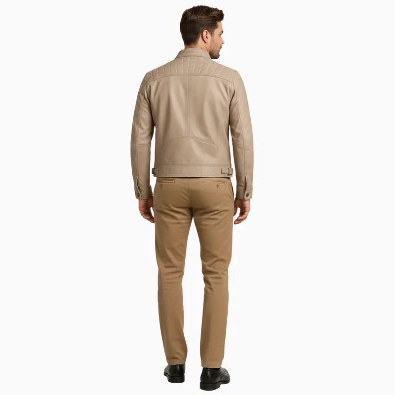 PremiumMen_sQuiltedWarmBeigeJacket