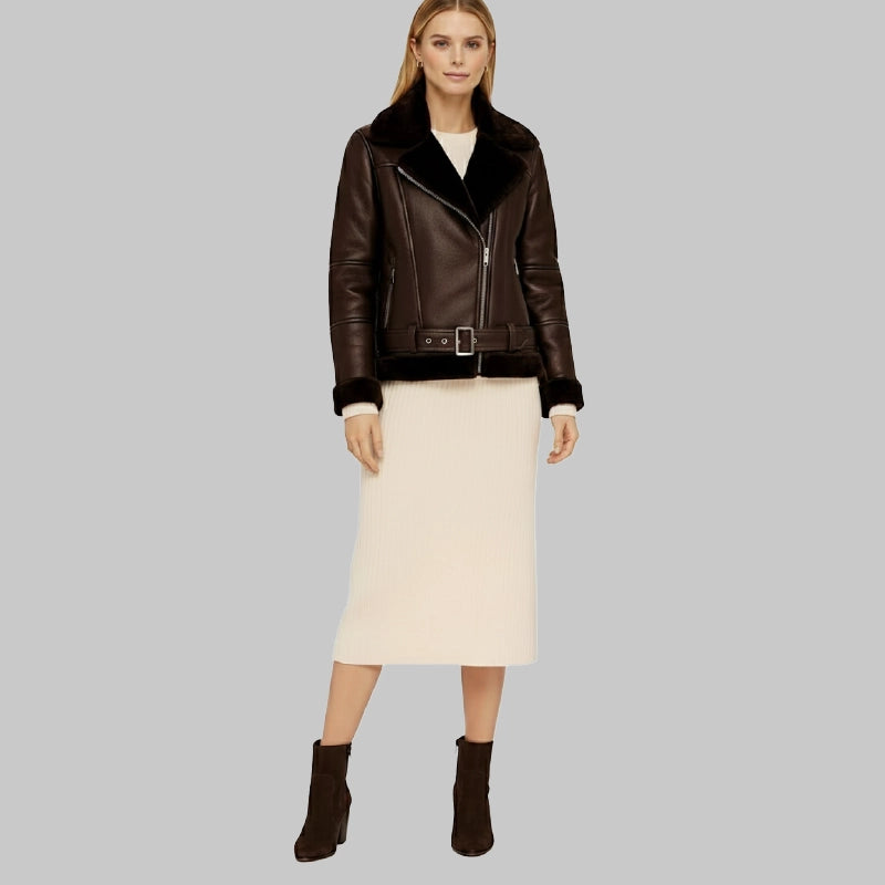 VintagebrownWomensJacket