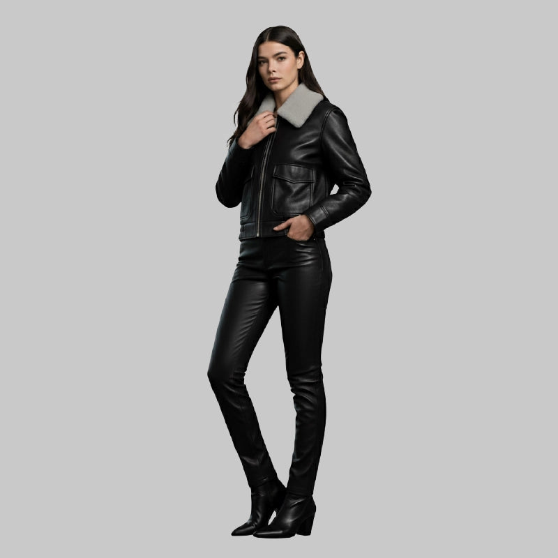 Women_sAviatorBlackShearlingJacket