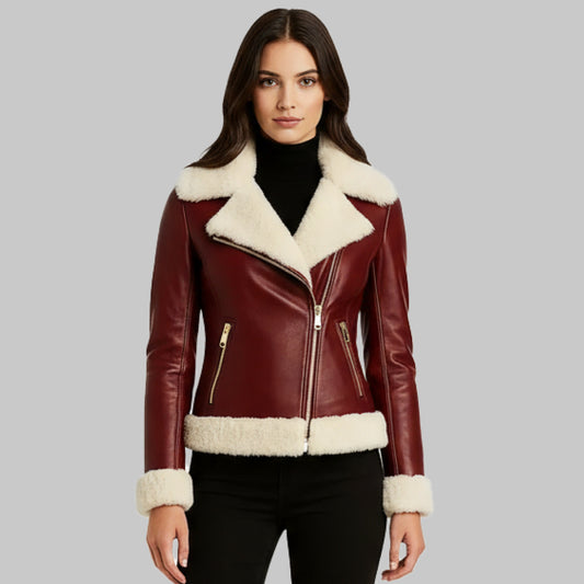Women_sAviatorStyleShearlingLeatherJacket