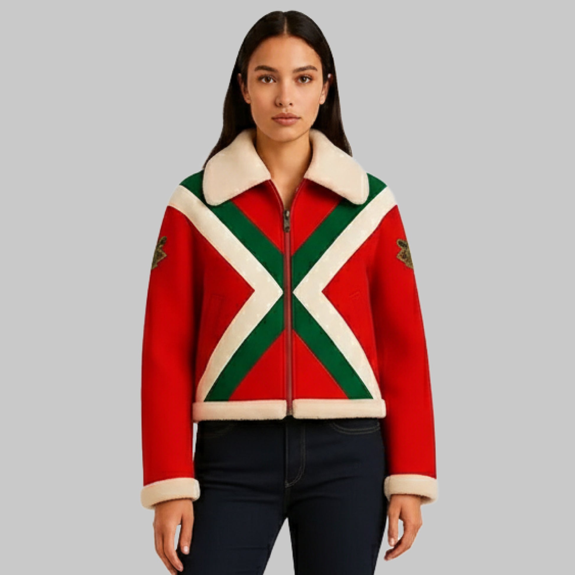 Women_sMulti-ColorBlockJacketforChristmas