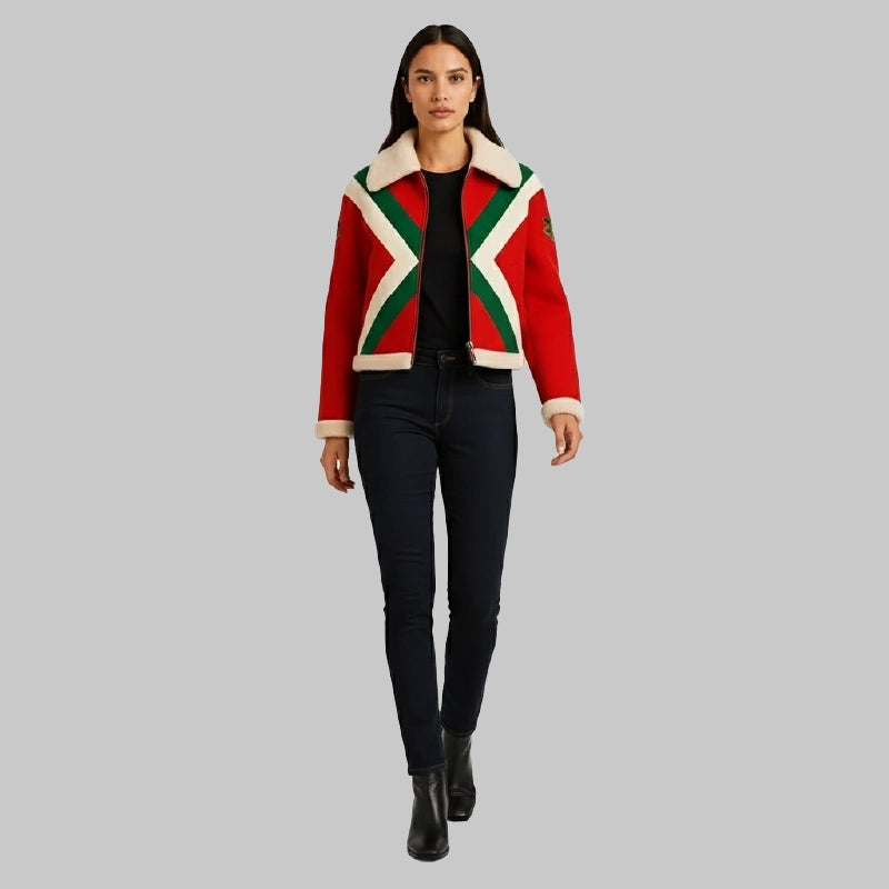 Women_sMulti-ColorSuedeJacketforChristmas