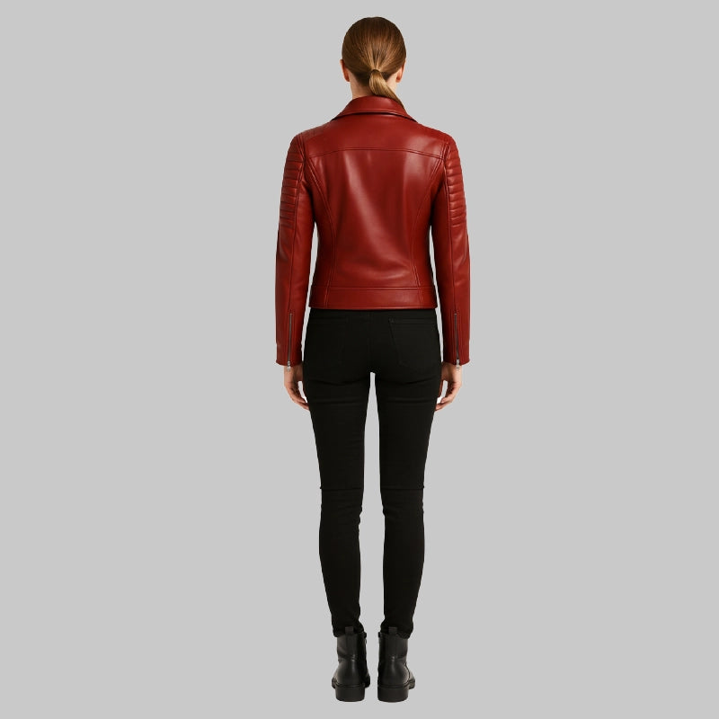 Women_sQuiltedRedLeatherBikerJacket