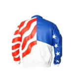 American Flag Vanilla Ice Leather Jacket - Image 2