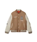 McLaren F1 brown Varsity Jacket