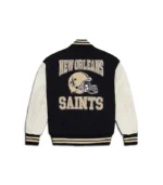 NFL New Orleans Saints Varsity Jacket - Image 2