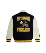 Pittsburgh Steelers Letterman Jacket - Image 2