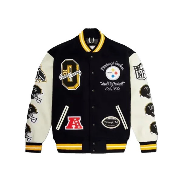 Pittsburgh Steelers Letterman Jacket