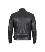 Women’s Real Leather Biker Jacket - Image 2