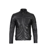 Women’s Real Leather Biker Jacket